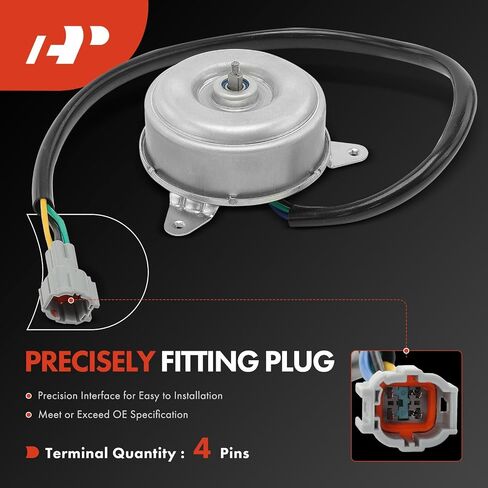 A-Premium Engine Chariator Cooling Fan Most متوافق مع Infiniti G35 2003-2007 و Nissan 350Z 2003-2009 ، 3.5L ، استبدل# 21487CD000 ، 21487CD00A in Saudi Arabia