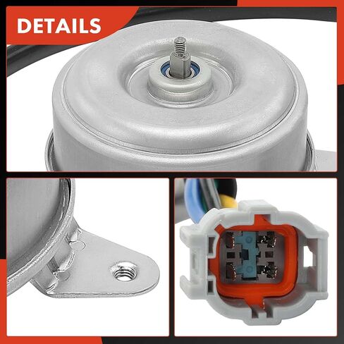 A-Premium Engine Chariator Cooling Fan Most متوافق مع Infiniti G35 2003-2007 و Nissan 350Z 2003-2009 ، 3.5L ، استبدل# 21487CD000 ، 21487CD00A in Saudi Arabia