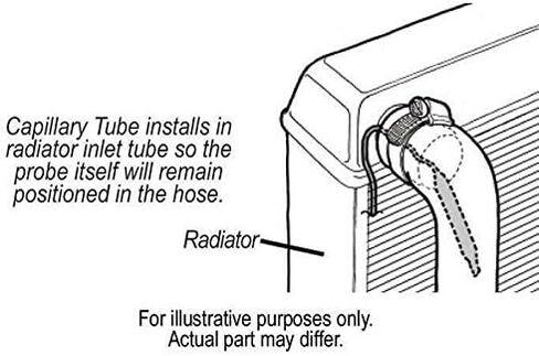 مزدوج 12-13 بوصة شاقة 130 واط عكسها مروحة التبريد الكهربائي قابلة للتعديل مسبار درجة حرارة ترموستات مفتاح الأسلاك مجموعة الأسلاك in Kuwait