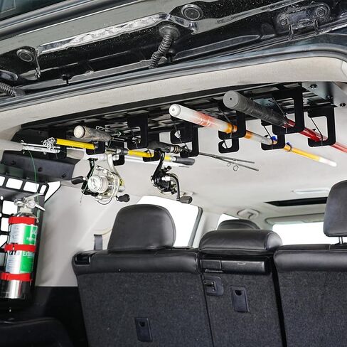 ل Toyota 4runner 2010-2024 لوحة التخزين المعيارية على الرف الخلفي جذع الأمتعة الأمتعة مول من المنظمات الجذع منظم الجذع (لوحة النافذة الجانبية) in Kuwait