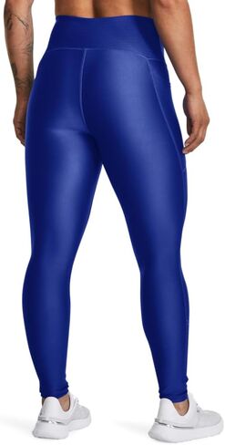 Under Armour Womens HeatGear Armour High Waisted No Slip Ankle Leggings, (400) Team Royal / / Black, 2X in Saudi Arabia