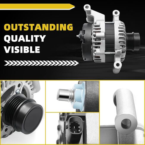 13534118 13506528 المولد متوافق مع Chevy Cruze 1.4L 2016-2019 Malibu 1.5L 2016-2020 12V 130A CW 5-GROOVE DECOUPLER PULLEY يحل محله 13515942 13513504 44002 A5TV0181 A5TV0182 AL8896X in Saudi Arabia