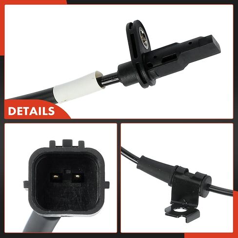 A-Premium ABS Wheel Speed Sensor Compatible with Kia Model - Rio 2012-2017 - Front Right Passenger Side, Replace# 598301W000 in Saudi Arabia