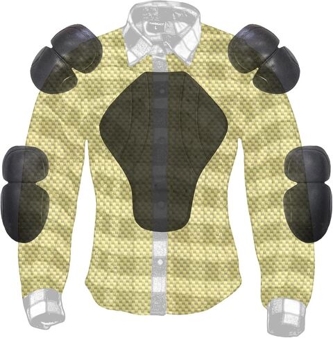 Women Motorcycle Flannel Shirt Road Series Pink & Black Motorbike Jacket Riding Gear Shirt with CE Armors in Saudi Arabia