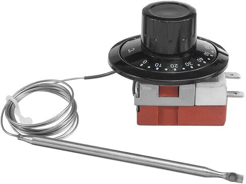 MACHSWON Capillary Car Thermostat, TS-120SR Cooling Radiator Fan Temperature Control Switch, Adjustable 0-120°C Heating/Cooling in Saudi Arabia