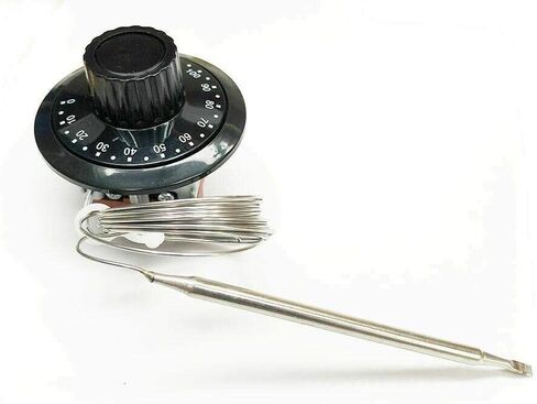 MACHSWON Capillary Car Thermostat, TS-120SR Cooling Radiator Fan Temperature Control Switch, Adjustable 0-120°C Heating/Cooling in Saudi Arabia
