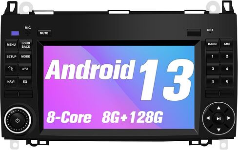 Android Radio for Mercedes Benz W169 W245 B160 B170 B180 B200 W639 Vito Viano W906 Sprinter, 9" Car Radio CarPlay Android 13 8GB RAM 128GB ROM Android Radio with WiFi SWC BT DSP FM AM Radio in Saudi Arabia