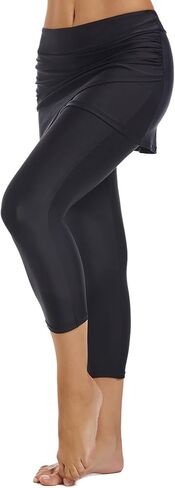 تنانير السباحة للسيدات في Seagoo مع Legging Modest Swim Dress Sweat Sweat Sweat High Cherced Tankini Skirt Bottom Skort S in Kuwait