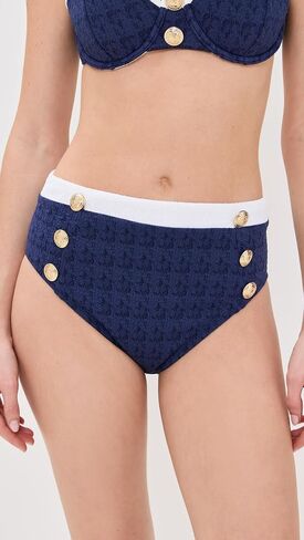 L'AGENCE Women's Vanessa Colorblock Chic High Waisted Bottoms in Saudi Arabia
