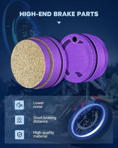 منصات فرامل ECCPP FATS لـ Yamaha YFS 200 Blaster 1988 1989 1990 1991 1992 1993 1994 1995 1996 1997 1998 1999 2000 2001 ، FA155 Brake Pads in Saudi Arabia
