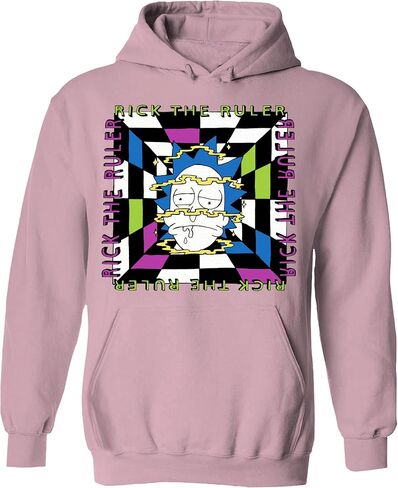 Rick The Ruler Men's and Women's Pullover Hoodie, Unisex Hooded Sweatshirt in Saudi Arabia
