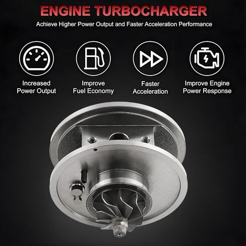 Car Turbo Core Cartridge CHRA Compatible for Audi A1 105 HP 1.6 TDI CAYA CAYC BV39 54399700114 in Saudi Arabia