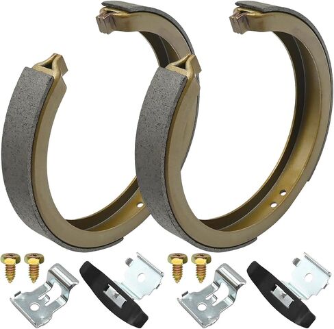781PG 781B Rear Organic Material Brake Shoes Kit, Replacement for Buick Rainier 2004-2007 Replacement for Cadillac Deville 2000-2005, Replaces 111.07810 in Saudi Arabia