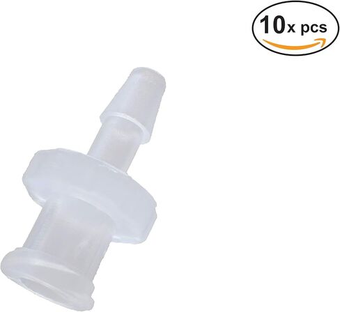 BleedZone - موصل قفل Luer ذكر - تركيبات خرطوم 1/8 بوصة، محول قفل Luer لخرطوم البولي بروبيلين، 10x محول خرطوم Barb لمعدات المختبرات، أنابيب قفل Luer، تركيبات قفل Luer in Kuwait