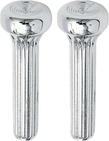 Chrome مضلعة Diecast Door Lock مقبض مقبض لـ Chevy لـ El Camino 1968-1987 لـ Malibu 1973-1981 لـ Monte Carlo 1970-1981 2pc in Saudi Arabia