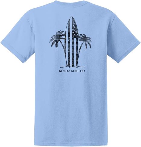 Koloa Surf Men's Retro USA Surfboards tee tee ثقيلة الوزن in Saudi Arabia
