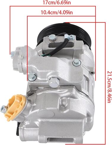 labwork AC Compressor with Clutch Replacement for Ford Explorer Flex Police Interceptor Sedan Lincoln in Saudi Arabia
