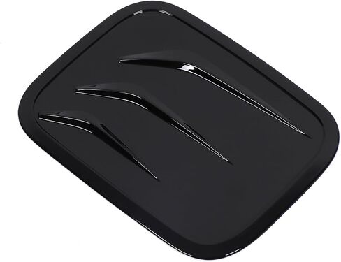 Car Fuel Tank Cap Cover Trim Compatible with Toyota Grand Highlander 2024 2025,Black ABS Gas Tank Cap Fuel Filler Door Cover Trim Exterior Accessories 1PCS (Glossy Black) in Kuwait