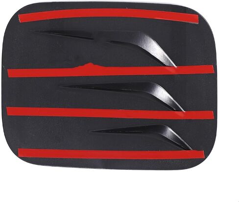 Car Fuel Tank Cap Cover Trim Compatible with Toyota Grand Highlander 2024 2025,Black ABS Gas Tank Cap Fuel Filler Door Cover Trim Exterior Accessories 1PCS (Glossy Black) in Kuwait