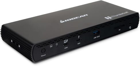 IOGEAR Quantum Thunderbolt 4 Mini Dock, Single 8K / Dual 4K Display, Up to 3 USB-C or Thunderbolt 4 Devices, 40 Gbps (Win 10, 11 / Mac M2 Pro M3 Pro) GTD4MHTAA in Kuwait