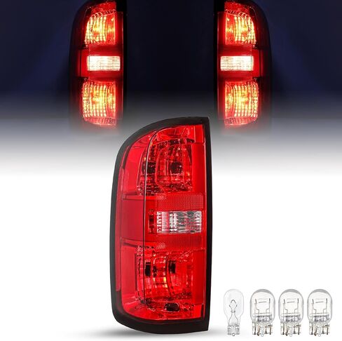 نماذج Jsboya Halogen Tail Light Fits لعام 2015-2022 Chevy Colorado الخارجي الخلفي التجميع الخليط OE الاستبدال المباشر مع مصباح الذيل فرامل المصابيح LH (جانب السائق الأيسر) 84169777 GM2800270 in Saudi Arabia