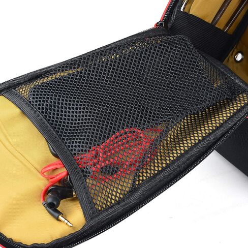 حقيبة تخزين Goldfire RZR Pro XP ، حقيبة مقعد CAND CAB CAB UTV 1680D DEARENTANT SHIPTANT SHIPTANT TOOLLAIRER BAS For Polaris Pro XP / 4 2020-2025 (الأنابيب الحمراء) in Saudi Arabia