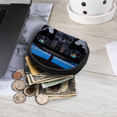 IBILIU Small Coin Purse Polka Dots Mini Wallet Coin Pouch Change Purse For Women Men in Kuwait