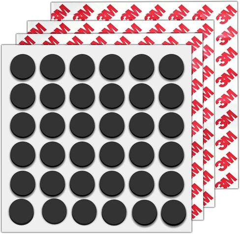 36Pack, (Diameter 0.8" x 0.08" Thick) Circle Magnets Dots Peel and Stick, Precut Round Magnetic Tapes with Adhesive Backing, Circle Flexible Magnets for DIY, Art Projects, whiteboards & Fridge in Saudi Arabia