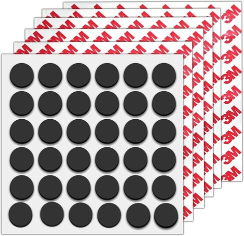36Pack, (Diameter 0.8" x 0.08" Thick) Circle Magnets Dots Peel and Stick, Precut Round Magnetic Tapes with Adhesive Backing, Circle Flexible Magnets for DIY, Art Projects, whiteboards & Fridge in Saudi Arabia