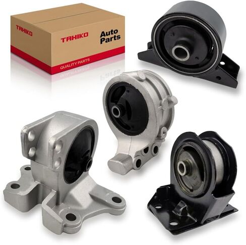 4pcs محرك المحرك ومجموعة Mount Trans متوافقة مع Mitsubishi Galant Eclipse 1999 2000 2001 2002 2003 مع Auto Trans Mount لـ A4602 A4612 A4621 A6699 in Kuwait