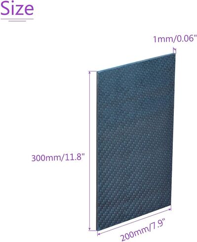 DMiotech 5.9x4.9x0.1 بوصة لوح من ألياف الكربون RC طائرة ماتي لوحة لطائرة بدون طيار إطار سيارة نموذج علبة الطابعة in Saudi Arabia