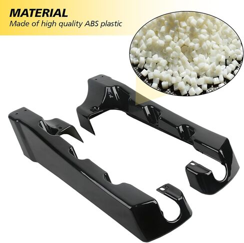 XFMT Motorcycle 4" Stretched Hard Saddlebags Extensions For Harley Touring Road King Street Glide Road Glide Electra Glide 1994-2013 Straight Saddle Bags in Saudi Arabia