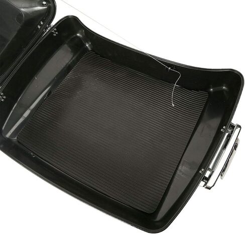 TCT-Motorparts PVC Rubber Mat Insert Liner Fit of Tour Pak Pack Trunk Harley Touring 2014-2023 Road King ، Street Glide ، Road Glide ، Electra Glide Black 2020 2021 2022 2019 2018 2017 2015 2015 in Saudi Arabia