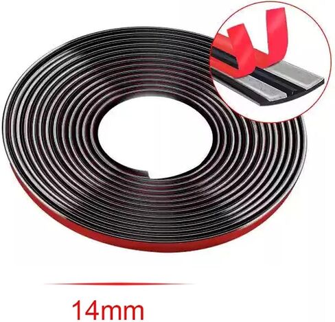 30/35mm*1M سيارة مطاطية T -sinroof شرائط الختم تلقائيًا سقف سقف الزجاج الأمامي لوقت الإيقاف الشريط النافذة الصوتية (14 ملم) in Kuwait