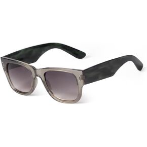 Retro Square Sunglasses for Women Men Vintage Fashion 70s 80s Sun Glasses Chunky Temples UV400 Protection Shades