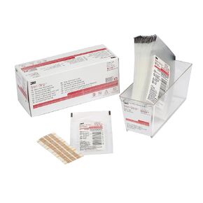 3M™ Steri-Strip™ Blend Tone Skin Closures, B1551, 1/4 in x 3 in, 50 Bag/Carton, 4 Carton/Case