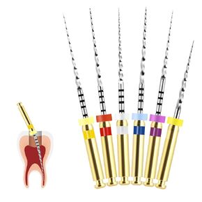 Annhua® Universal NiTi Files Dental Endodontic Niti Rotary Files Endo Tips for Root Canal Use (SX 19MM)