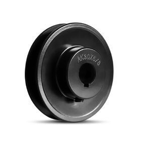 AK61-5/8 V-Belt Pulley, 5.95" OD 5/8 Inch Bore V-Belt Sheave, Single Groove, A Belt Section, Cast Iron, for V-Belt