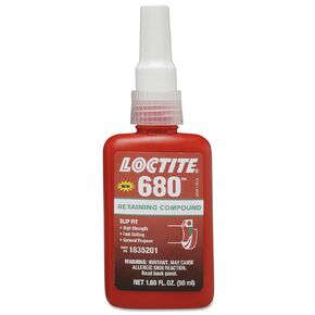 Loctite 1835201 Green 680 Retaining Compound, 50 mL Bottle