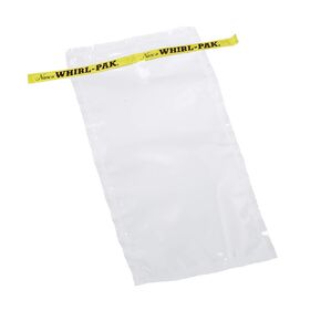 Nasco Whirl-Pak B00736WA Sample Bag, 230mm L x 115mm W, 0.064mm Thickness, 532ml Capacity (Box of 500)