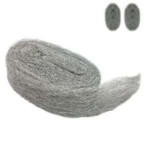 Steel Wool Mice Control, 2 Pack 3"x10 Ft Hole Filler, Gap Blocker, Barrier, Protect Against Animals in Holes Holes, Siding, Pipeline, Vents for Garden, House, Garage
