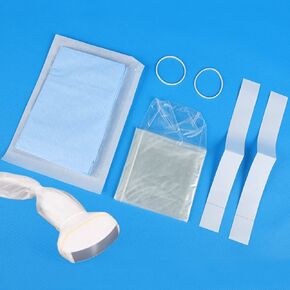 Ultrasound Probe Cover - Transducer Cover Latex-Free Sterile Disposable Clear, Cover Probe Sheath 6" X 12", Disposable Drape Sheathes Non-Latex Individual Packaging (20pcs)