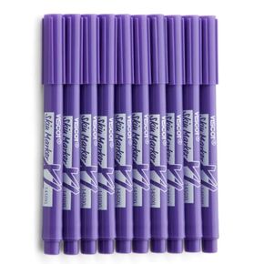 1450-10 Mini XL Prep Resistant Ink® Markers- 10 Count- Surgical Grade Skin Marker- Latex Free, FDA Registered, Designed for Marking Piercing and Tattoo Sites & Surgical Aesthetic Procedures