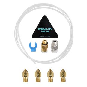 2024 Ultra-Smooth PTFE Tube Official Teflon Tube Bowden Tubing 1M for 1.75mm Filament FDM 3D Printer Replacement Part Ender 3 Accessories Include Nozzle*4,PC4-M6 and PC4-M10 Pneumatic Fitting