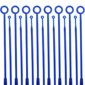 100pcs 10ul + 1ul Sampling Rod Disposable Inoculating Loop Individually Package