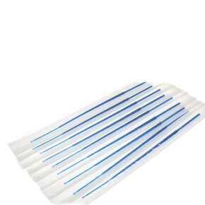 1ul 100 Pcs Disposable Plastic Inoculation Loop Scientific Inoculation Loop Laboratory Disposable Polystyrene Sterile Sampling Rod