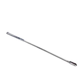 Stainless Steel Double Ended Micro Lab Spatula Sampler Hayman Style (5.5 in. (14cm), Knobbed End)