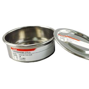 Test Sieve Pan and Lid for Chrome Plating Steel Frame φ10cm/4" Diameter Sieve