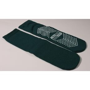Industries Patient Slippers, 99939, Polyester, Nylon, Spandex, Adult, Mens 6-10/Womens 7-11, Green (Case of 48 Pairs)