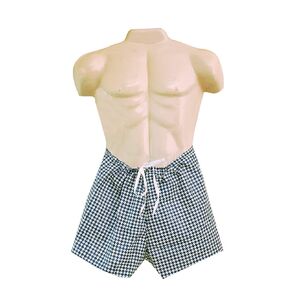 Dipsters Disposable Patientwear / Swimwear, Men's Drawstring Shorts, X-Large (12 Pack)